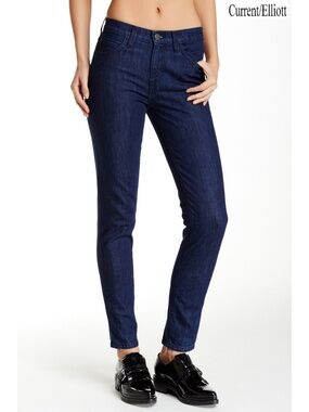 CURRENT/ELLIOTT WOMEN NWT MAMACITA ANKLE SKINNY JEAN. MADE IN USA. SIZE 25